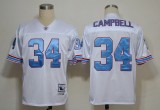 NFL Jerseys Houston Oilers 34 Earl Campbell White M&N