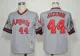 MLB Jerseys Los Angeles Angels 44 Jackson Grey M&N 1985