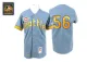 grey Jim Bouton Home MLB Pilots 1969 #56 Jersey