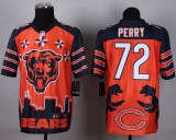 2015 New Chicago Bears #72 Perry New Style Noble Fashion elite jersey