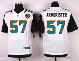 Nike Jacksonville Jaguars #57 Armbrister White Elite Jersey