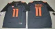 NCAA Tennessee Volunteers White #11 Dobbs Black Jersey