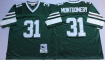 NFL Philadelphia Eagles #31 Montgomery Green Throwback Jersey