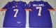 NCAA Clemson Tigers #7 Mike Williams College Purple Limited Jersey