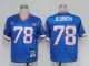 NFL Jerseys Buffalo Bills 78 B.SMITH  Blue M&N 1994