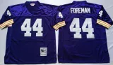 NFL Minnesota Vikings #44 Foreman Purple Throwback Jersey