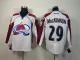 NHL Colorado Avalanche #29 MacKinnon White Jersey