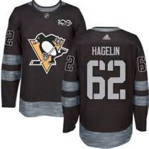 NHL Pittsburgh Penguins #62 Hagelin 100th Anniversary Hockey Jersey