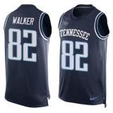 NFL Tennessee Titans #82 Walker Blue Limited Tank Top Jersey