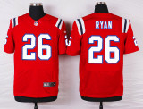 Nike New England Patriots #26 Ryan Elite Red Jersey