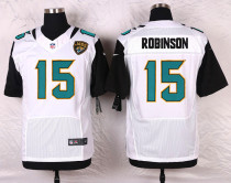Nike Jacksonville Jaguars #15 Robinson White Elite Jersey