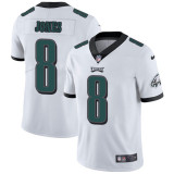 Mens Nike Philadelphia Eagles #8 Jones White Elite Jersey