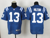 Nike Indianapolis Colts #13 Hilton Blue Elite Jersey