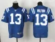 Nike Indianapolis Colts #13 Hilton Blue Elite Jersey