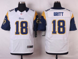 Nike St.Louis Rams #18 Britt White Elite Jersey