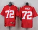 Nike New York Giants #72 Puch Red Elite Jersey