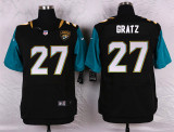 Nike Jacksonville Jaguars #27 Gratz Black Elite Jersey