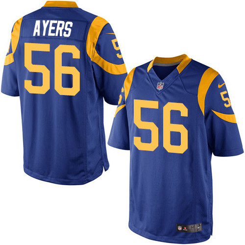 Mens Nike Los Angeles Rams #56 Akeem Ayers Royal Blue Elite Jersey