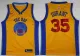 Nike NBA Golden State Warriors #35 Durant Yellow New Jersey