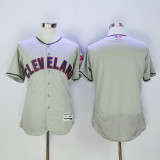 MLB Cleveland Indians Blank Grey Jersey