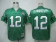 NFL Jerseys Philadelphia Eagle 12 Cunningham Throwback Green