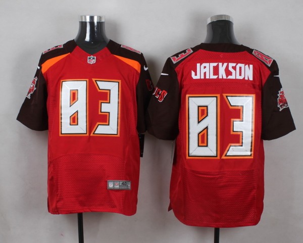 New Nike Tampa Bay Buccaneers 83 Jackson Red Elite Jerseys