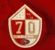 San Francisco 49ers 70th Anniversary Patch