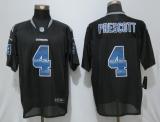 Nike Dallas Cowboys 4 Prescott Strobe Lights Out Black Elite Jerseys