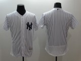 Majestic MLB New York Yankees Blank White Elite Jersey