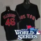 Boston Red Sox #46 Jacoby Ellsbury Jersey dark blue w2013 World Series Patch