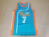 Flint Tropscs #7 Coffee Black Green Basektball Jersey