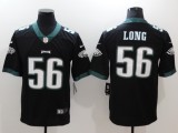 NFL Philadelphia Eagles #56 Long Black Vapor Limited Jersey