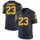 NCAA Michigan Wolverines #23 Kinnel D.Blue Football Jersey