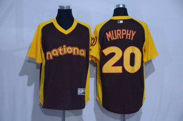 MLB Washington Nationals #20 Murphy 2016 All Star Jersey