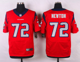 Nike Houston Texans #72 Newton Red Elite Jersey