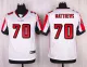 Nike Atlanta Falcons #70 Matthews White Elite Jersey