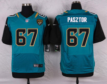 Nike Jacksonville Jaguars #67 Pasztor Green Elite Jersey