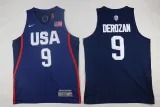 NBA USA #5 Derozan Blue Jersey