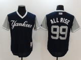 MLB New York Yankees #99 All Rise Black Pullover New Jersey