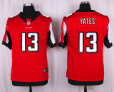 Nike Atlanta Falcons #13 Yates Red Elite Jersey