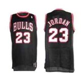 Jordan Black Bulls Jersey