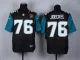 Nike Jacksonville Jaguars #76 Joeckel Black Elite Jersey