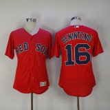 MLB Boston Red Sox #16 Benintendi Red Elite Jersey