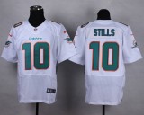 Nike Miami Dolphins #10 Stills White Elite Jersey