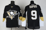 Pittsburgh Penguins #9 Dupuis Black Jersey