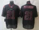 New Nike Arizona Cardicals 21 Peterson Lights Out Black Elite Jerseys