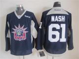 NHL New York Rangers #61 Nash Black Jersey