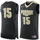 NCAA Purdue Boilermakers #15 Nike Basketball Jersey Black