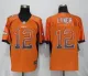 NEW Nike Denver Broncos 12 Lynch Drift Fashion Orange Elite Jerseys