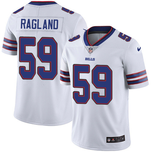 Mens Buffalo Bills #59 Ragland White Vapor Limited Jersey